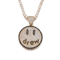 New Smiley Face Pendant Fashion Trend Singer Pop Simple Jewelry main image 1