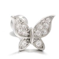 Classic Temperament Butterfly Gold Non-fading Piercing Earring sku image 14