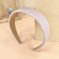 Morandi Pink Series Broad-sided Fabric Knitted Hair Band sku image 9