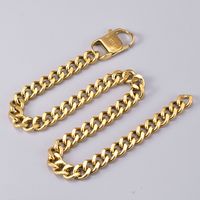 Rough New Simple Fashion Clavicle Chain Retro Necklace sku image 2
