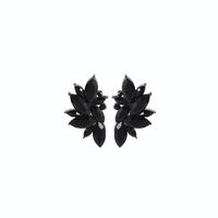 European And American Fashion Geometric Flower Alloy Diamond Earrings Female Wholesale sku image 5