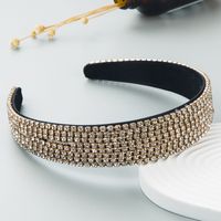 Fashion Super Flash Full Crystal Rhinestone Headband Hair Accessories sku image 2