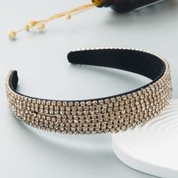 Mode Super Flash Vollkristall Strass Stirnband Haarschmuck sku image 2