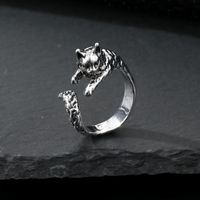 European And American Retro Animal Snake Owl Ring sku image 7