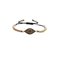 Retro Evil Eye Jewelry Bracelet Copper Zircon Adjustable Female Bracelet sku image 3