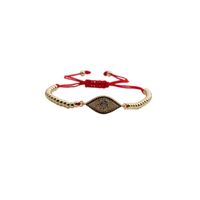 Retro Evil Eye Jewelry Bracelet Copper Zircon Adjustable Female Bracelet sku image 4