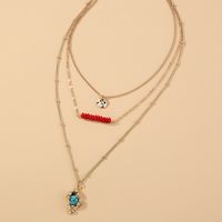 European And American Jewelry Fashion Long Multi-layered Necklace Jewelry Wholesale main image 4