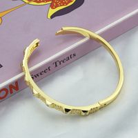 Retro Round Diamond-studded Bracelet Copper Jewelry Wholesale main image 5