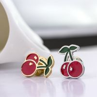 New Color Fruit Pine Alloy Brooch 12 Pieces Wholesale main image 5