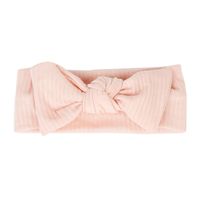 Children's Hair Ring Baby Solid Color Thread Knotted Bow Hair Band Wholesale main image 6