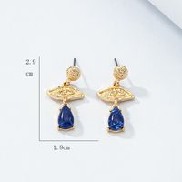 Boucles D&#39;oreilles Créatives En Forme De Goutte D&#39;eau Avec Pendentif Yeux Goutte D&#39;huile main image 5