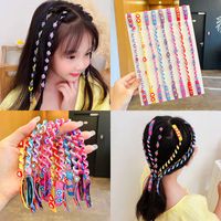Children's Little Flower Braided Hair Curly Hair Hair Rope Girl's Hair Accessories main image 2