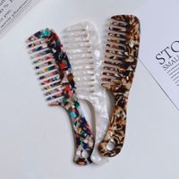 Korean Acetic Acid Sheet Cute Long Comb Korean Style Anti-static Comb Wholesale main image 3