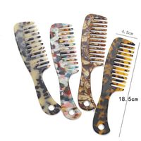 Korean Acetic Acid Sheet Cute Long Comb Korean Style Anti-static Comb Wholesale main image 6