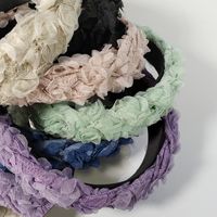 Retro Lace Flower Headband Hair Accessories main image 4