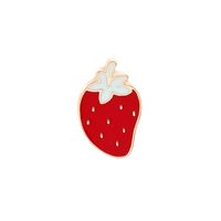 New Color Fruit Pine Alloy Brooch 12 Pieces Wholesale sku image 5