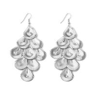 1 Pair Fashion Leaf Metal Plating Women's Drop Earrings sku image 20