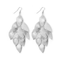 1 Pair Fashion Leaf Metal Plating Women's Drop Earrings sku image 22