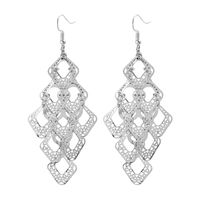 1 Pair Fashion Geometric Metal Women's Earrings sku image 2