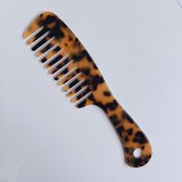 Korean Acetic Acid Sheet Cute Long Comb Korean Style Anti-static Comb Wholesale sku image 1