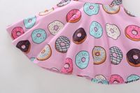 Neue Mädchen Kleid Sommer Kinder Prinzessin Kleid Macaron Print Kleines Mädchen Rock main image 6