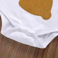 Baby Triangle Romper Net Yarn Skirt Suit Summer Short-sleeved Cute Rabbit Print main image 4