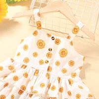 2021 Summer New Cute Print Children Suspender Dress main image 3