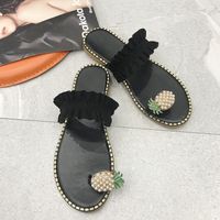 New Toe Sandals Pineapple Lace Beach Shoes main image 5
