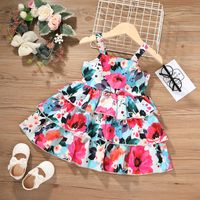 2021 Summer New Cute Print Children Suspender Dress sku image 8