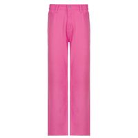 Streetwear Full Length Zipper Washed Jeans Straight Pants sku image 1