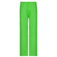 Streetwear Full Length Zipper Washed Jeans Straight Pants sku image 5