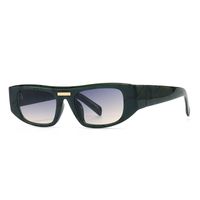 European And American Ins Square Narrow Sunglasses sku image 5