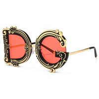 Baroque Style Sunglasses Retro Trend Style Sunglasses sku image 4