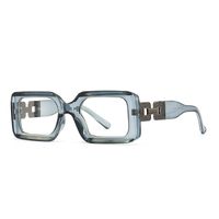 Retro-computerspiegel Trend Brille Mit Quadratischem Rahmen Europäischer Und Amerikanischer Anti-blauer Quadratischer Flacher Spiegel sku image 3