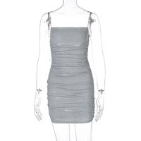 Sexy Kleid 2021 Neue Herbstmode Farbe Hosenträgerkleid Großhandel sku image 1
