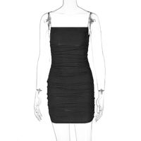 Sexy Kleid 2021 Neue Herbstmode Farbe Hosenträgerkleid Großhandel sku image 4