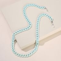 New Macaron Color Acrylic Anti-lost Extension Glasses Mask Chain Hanging Neck main image 4