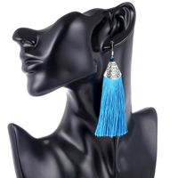 Tassel Earrings Chinese Ethnic Fashion Personality Simple Long Earrings main image 4