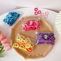 50 Pieces Of Korean Cute Candy Color Hair Rope main image 4