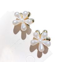 Fashion Pearl Floret Clip Girl Princess Hairpin Bangs Clip main image 6