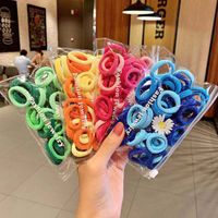 50 Pieces Of Storage Bag Small High Elastic Hair Ring main image 2
