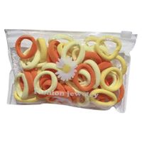 50 Pieces Of Storage Bag Small High Elastic Hair Ring main image 6