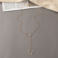 Mode Neue Persönlichkeit Einfache Legierung Halskette Großhandel main image 1