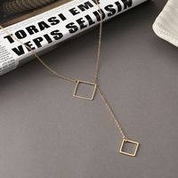 Fashion New Personality Simple Alloy Necklace Wholesale main image 5