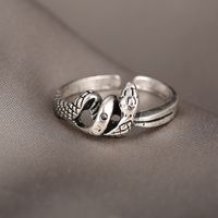 53468 Mushang Retro Snake Ring Ring Ring ، أوروبا والولايات المتحدة ، والأزياء عبر الحدود ، وخاتم الثعبان ، وخاتم الثعبان الرجعي الشرير main image 6