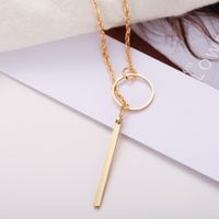 Simple Style Geometric Alloy Plating Women's Necklace main image 4