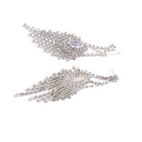 Retro Fashion Light Luxury Earrings Zircon-shaped Zircon Inlaid Earrings main image 5