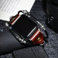 Iwatch Strap Leather Smart Watch Bracelet Strap Accessories main image 3