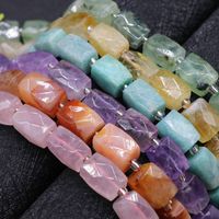 Crystal Square Cylindrical Beads Diy Hand-made Bracelet Necklace Jewelry Accessories main image 1