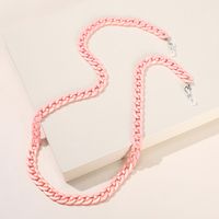 New Macaron Color Acrylic Anti-lost Extension Glasses Mask Chain Hanging Neck sku image 1